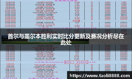 首尔与墨尔本胜利实时比分更新及赛况分析尽在此处