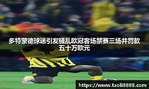 多特蒙德球迷引发骚乱欧冠客场禁赛三场并罚款五十万欧元